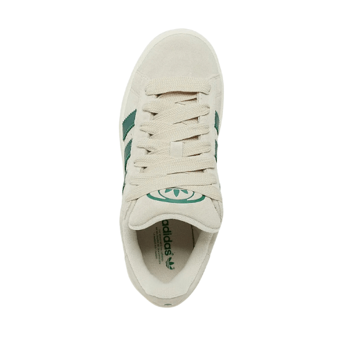 Adidas Campus 00s Crystal White Dark Green