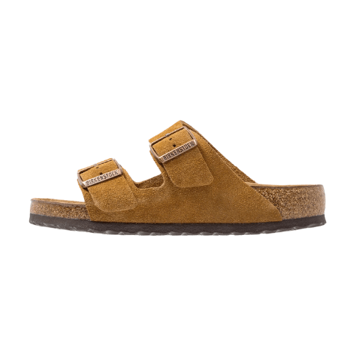 Birkenstock Arizona SFB Suede Sandals Mink