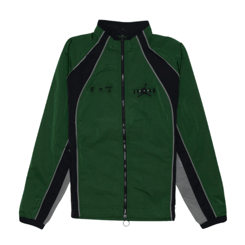 Off White x Jordan Track Jacket Forest Green